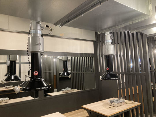 焼肉フード　フードミニミニ固定式　ダクト　浅井工業 焼肉フード フードミニミニ固定式 ダクト 浅井工業